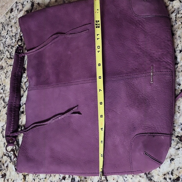 Rebecca Minkoff Purple Suede Hobo Bag - Picture 5 of 13